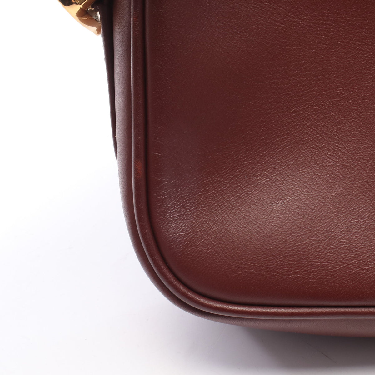 マストライン ショルダーバッグ レザー ボルドー カルティエ バッグ Cartier