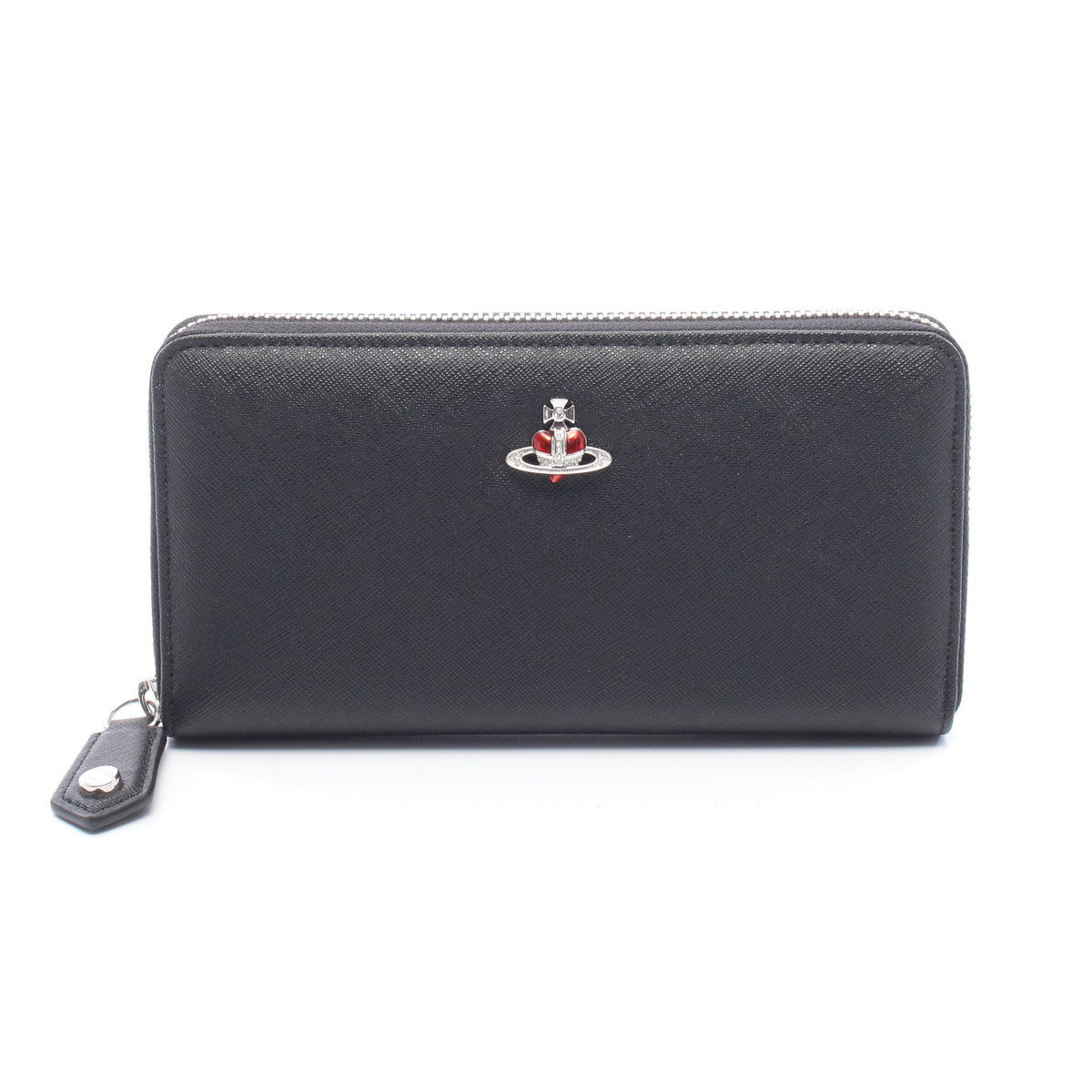 CLASSIC ZIP ROUND WALLET オーブ ラウンドファスナー長財布 サフィアーノレザー ブラック ヴィヴィアンウエストウッド 財布・小物 Vivienne Westwood