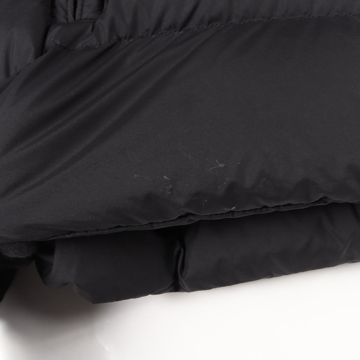 CARDAMINE フード付き ダウンベスト ブラック モンクレール アウター MONCLER