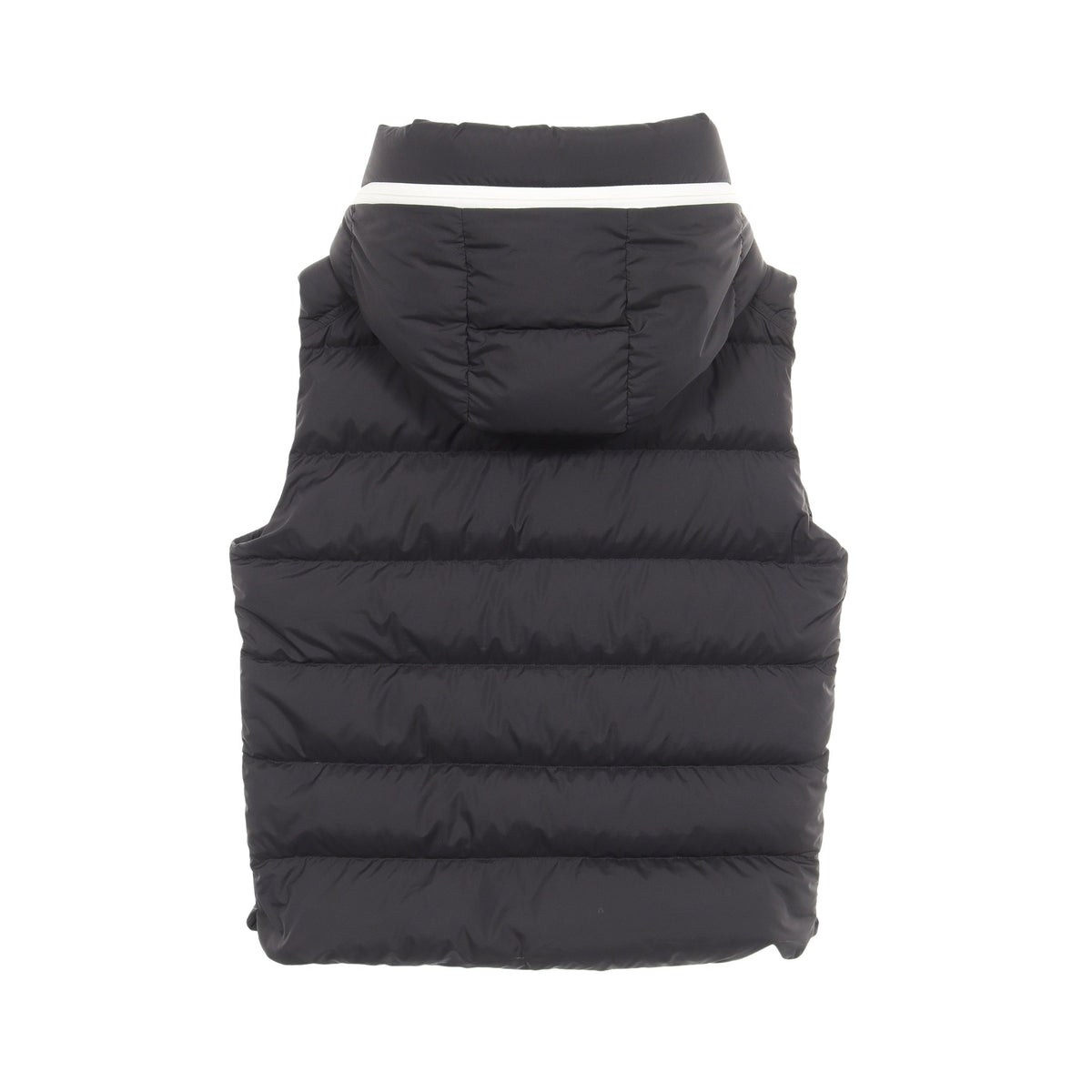 CARDAMINE フード付き ダウンベスト ブラック モンクレール アウター MONCLER