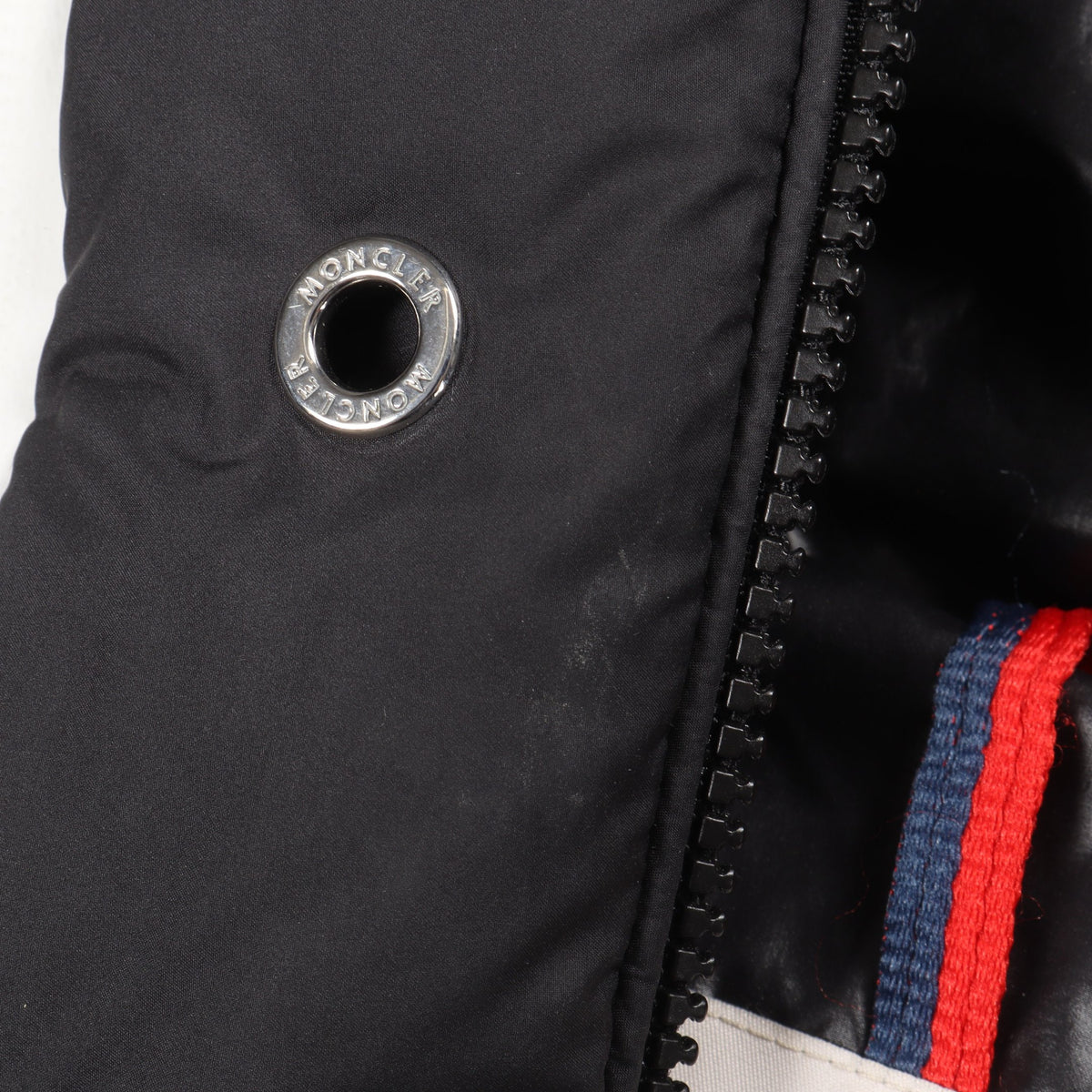CARDAMINE フード付き ダウンベスト ブラック モンクレール アウター MONCLER