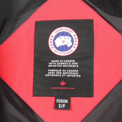 LORETTE PARKA FUSION FIT ロレッタ フード付き ダウンコート コットン レッド カナダグース