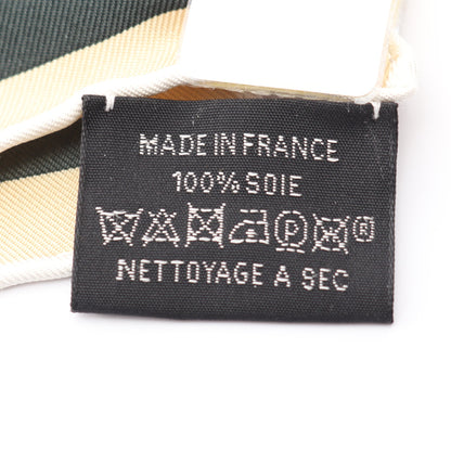 カレ90 COMPLICATION EQUESTRE スカーフ シルク ダークグリーン マルチカラー エルメス