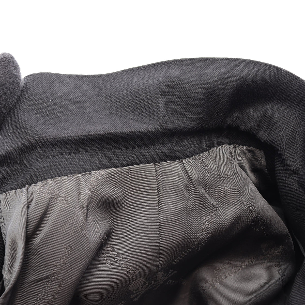 RING JACKET テーラードジャケット ウール ブラック マスターマインドジャパン