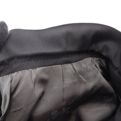 RING JACKET テーラードジャケット ウール ブラック マスターマインドジャパン