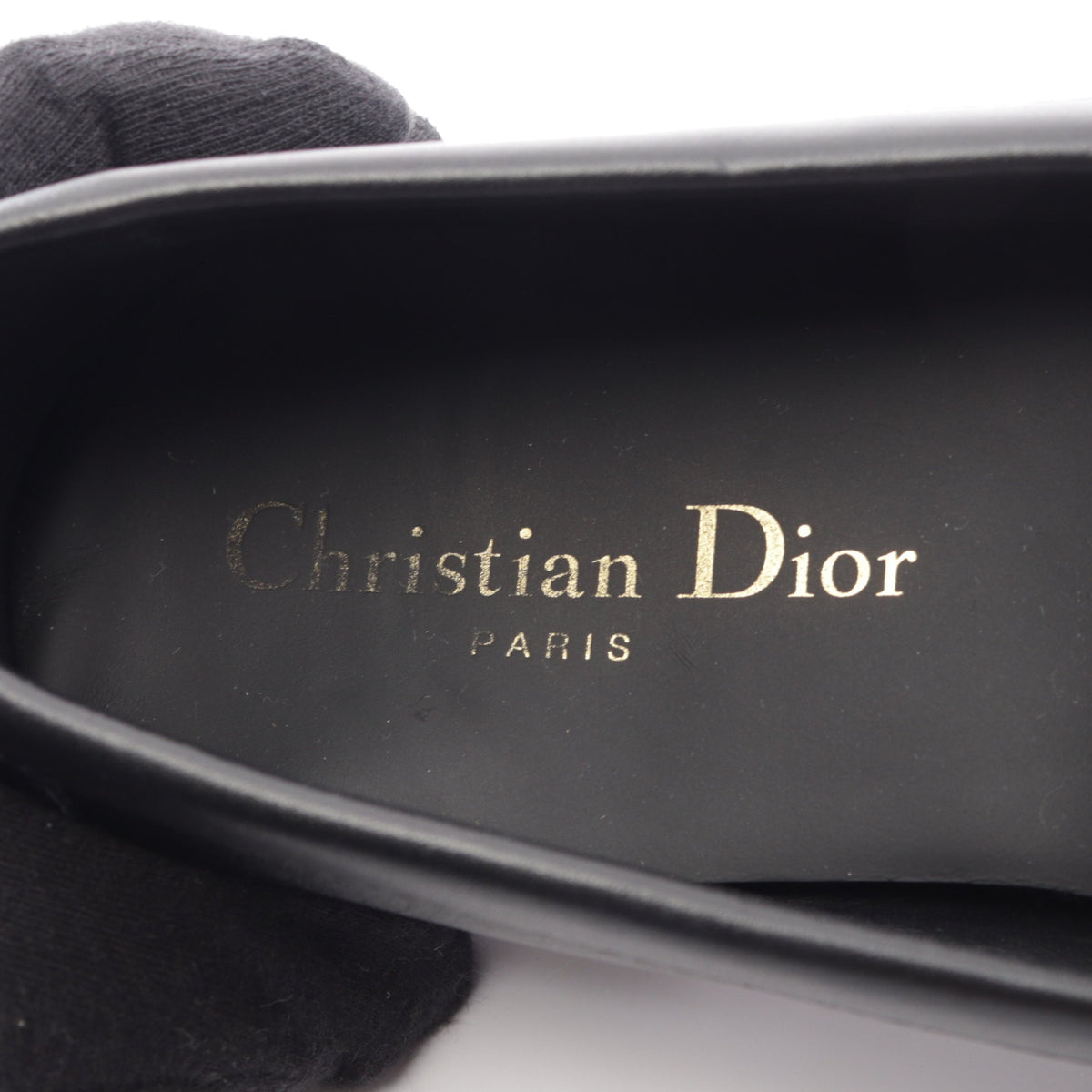 Dior Boy ディオールボーイ ローファー レザー ブラック クリスチャンディオール