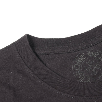 バックアーチ ロゴ USA プリント 半袖Tシャツ コットン ブラック クロムハーツ