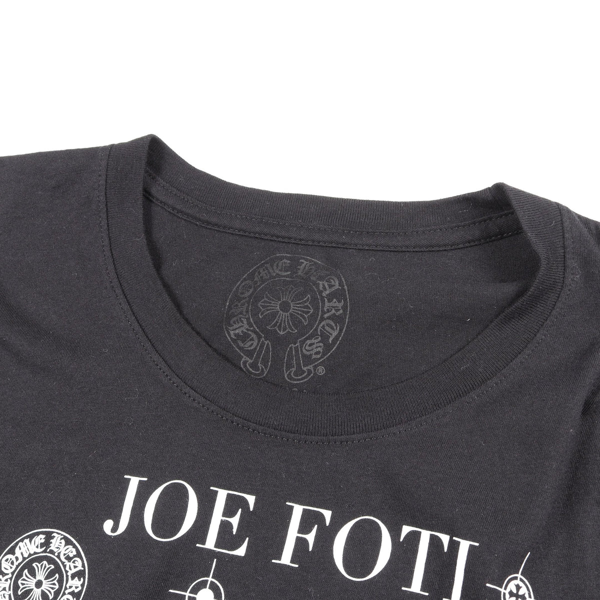 JOE FOTI EXHIBITION 2022 半袖Tシャツ コットン ブラック クロムハーツ