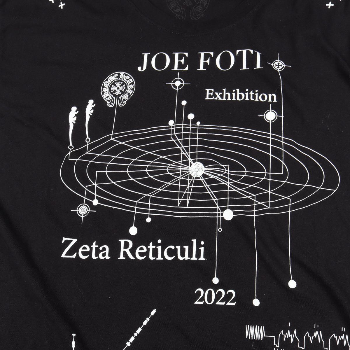 JOE FOTI EXHIBITION 2022 半袖Tシャツ コットン ブラック クロムハーツ