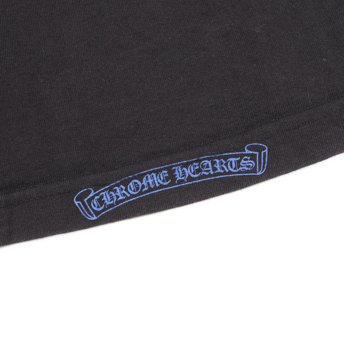 CHプラス バックプリント ポケット付き 半袖Tシャツ コットン ブラック ブルー クロムハーツ