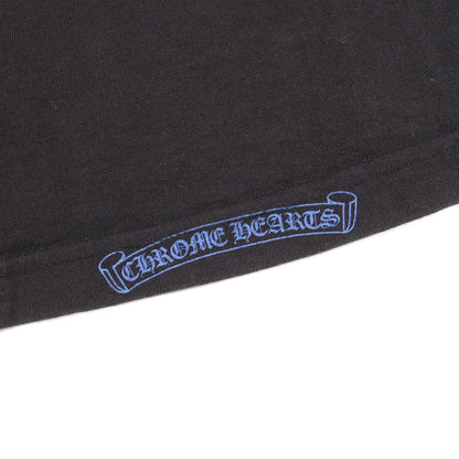 CHプラス バックプリント ポケット付き 半袖Tシャツ コットン ブラック ブルー クロムハーツ