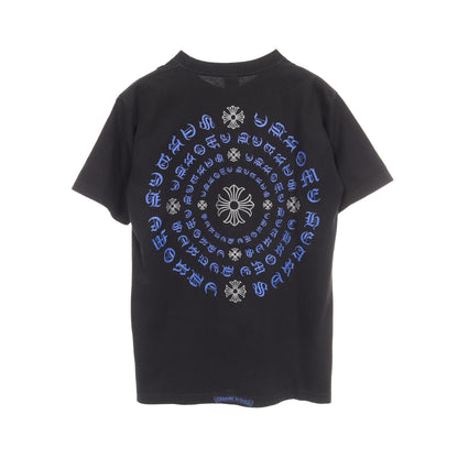 CHプラス バックプリント ポケット付き 半袖Tシャツ コットン ブラック ブルー クロムハーツ
