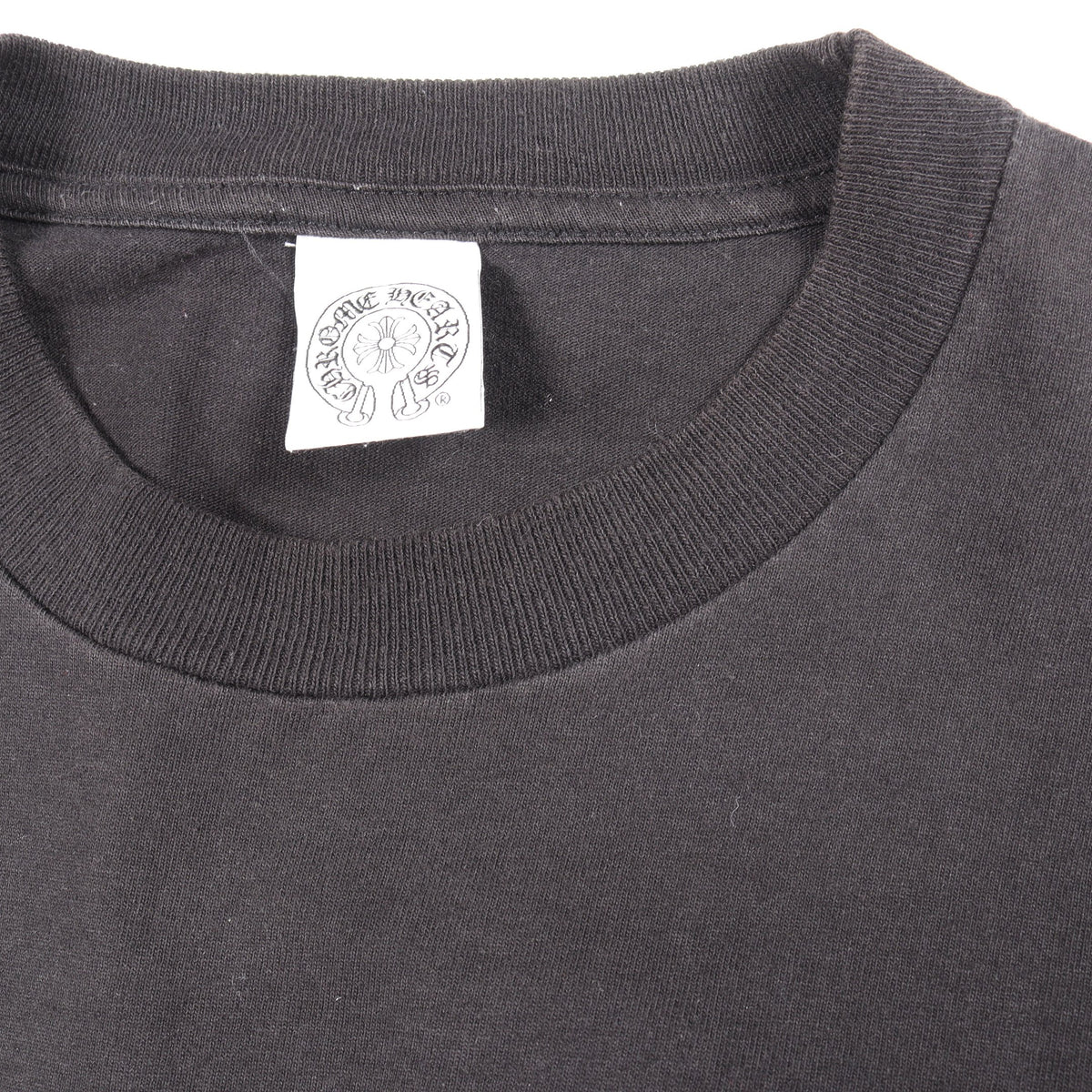 CHプラス バックプリント ポケット付き 半袖Tシャツ コットン ブラック ブルー クロムハーツ