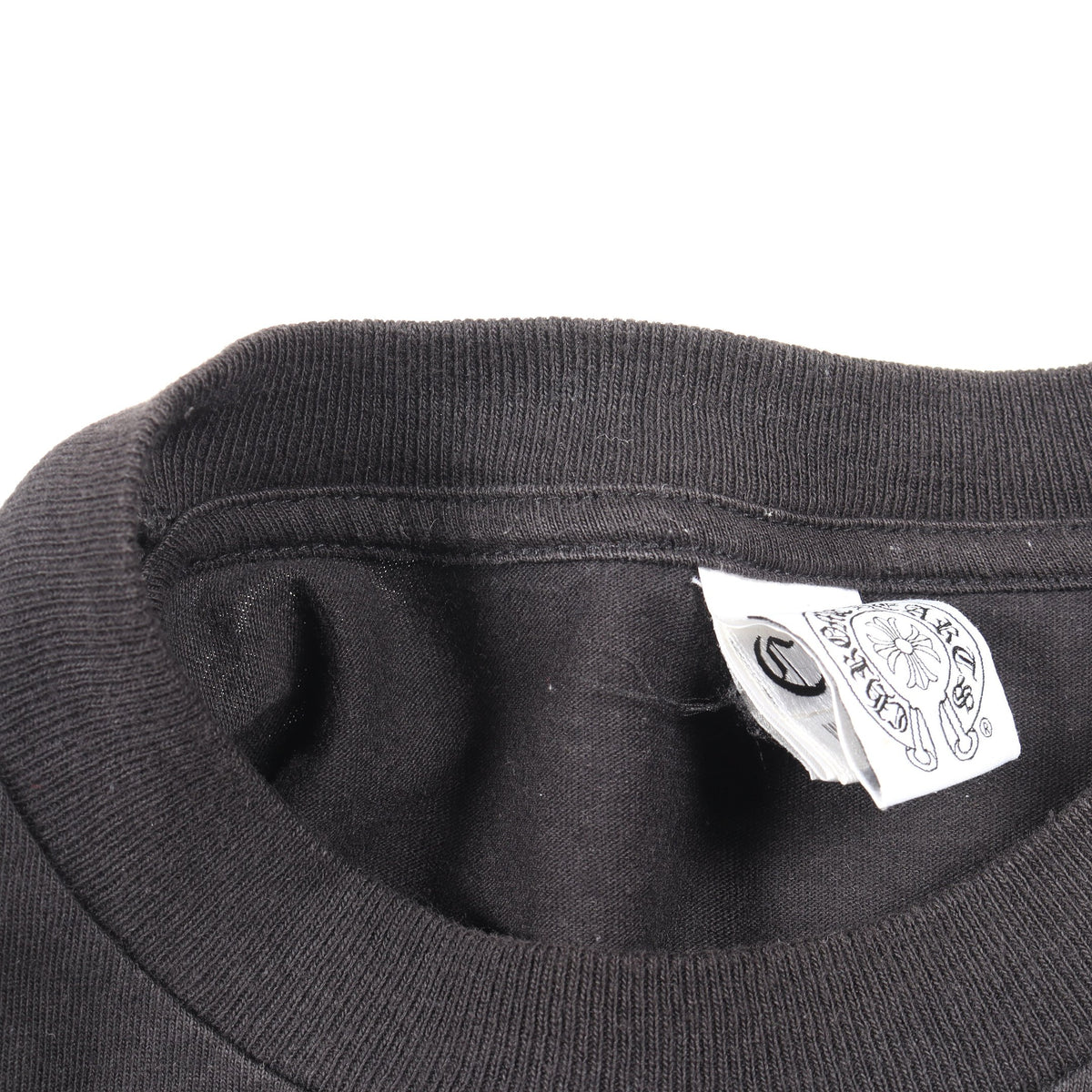 CHプラス バックプリント ポケット付き 半袖Tシャツ コットン ブラック ブルー クロムハーツ