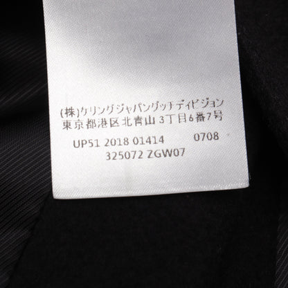 ダブルブレスト ピーコート ウール ブラック グッチ