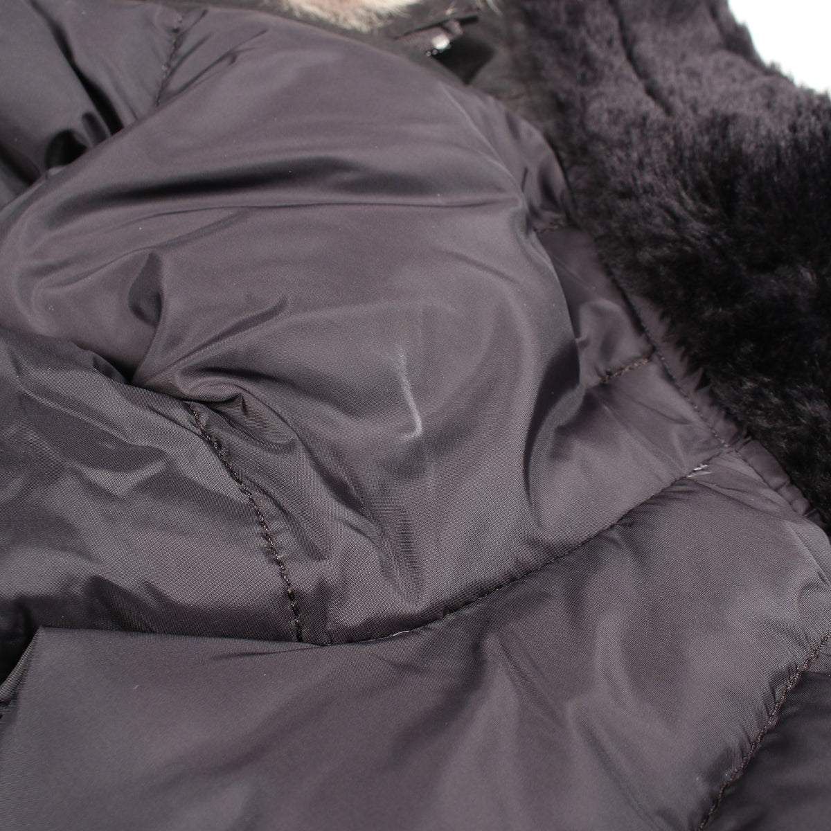 BRONTE PARKA ブロンテパーカ フード付き ダウンコート ブラック カナダグース