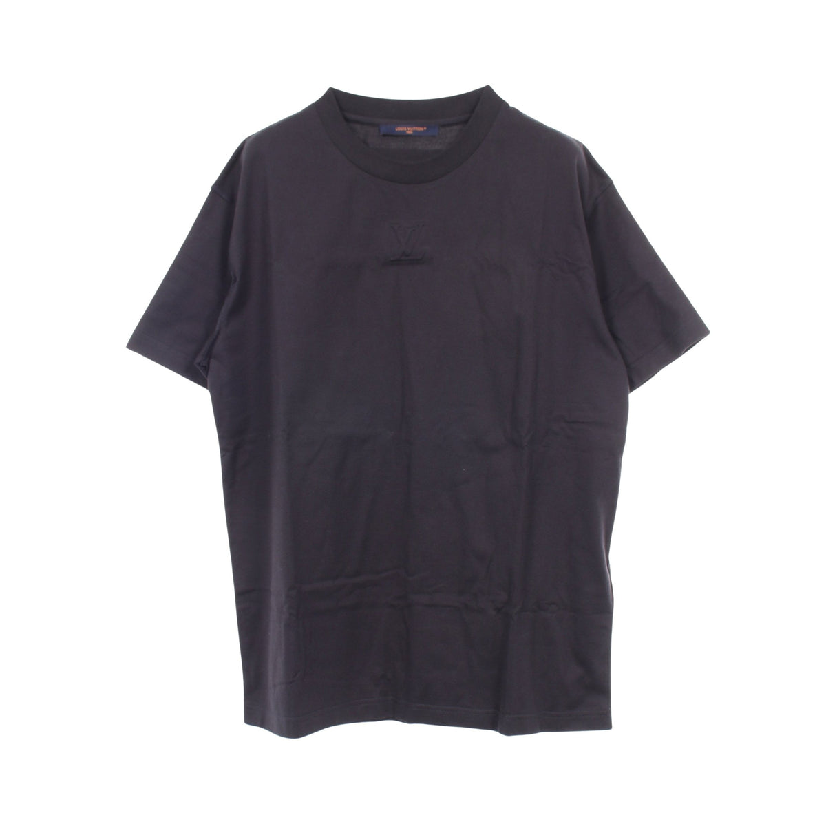 エンボスLV インサイドアウト 半袖Tシャツ コットン ダークネイビー ルイヴィトン
