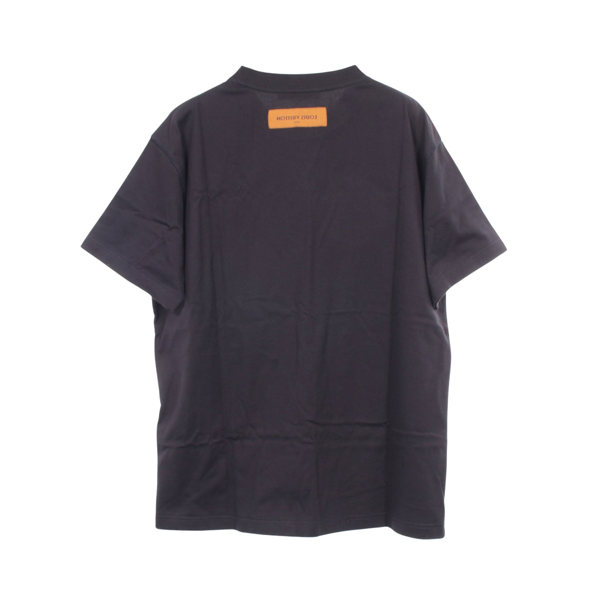 エンボスLV インサイドアウト 半袖Tシャツ コットン ダークネイビー ルイヴィトン