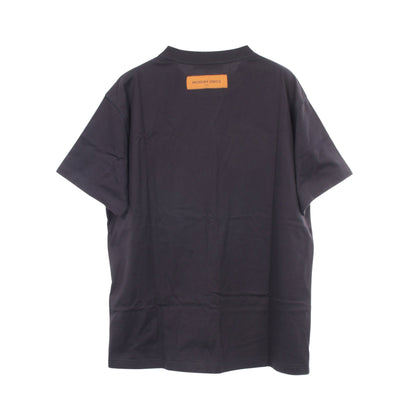 エンボスLV インサイドアウト 半袖Tシャツ コットン ダークネイビー ルイヴィトン