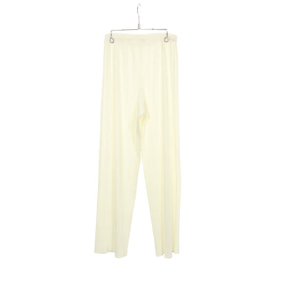 プリーツ イージーパンツ オフホワイト プリーツプリーズ ボトムス PLEATS PLEASE
