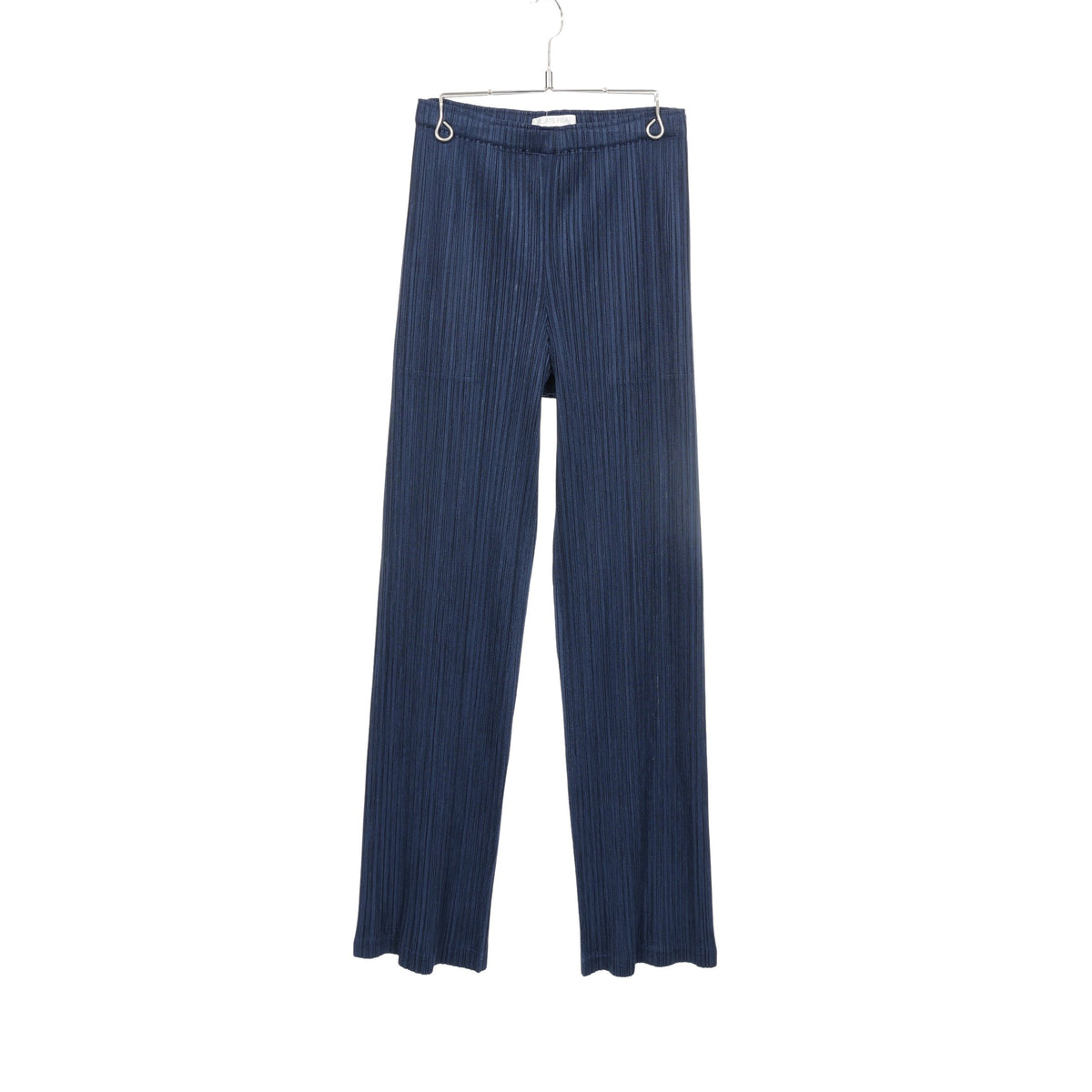 プリーツ イージーパンツ ネイビー プリーツプリーズ ボトムス PLEATS PLEASE