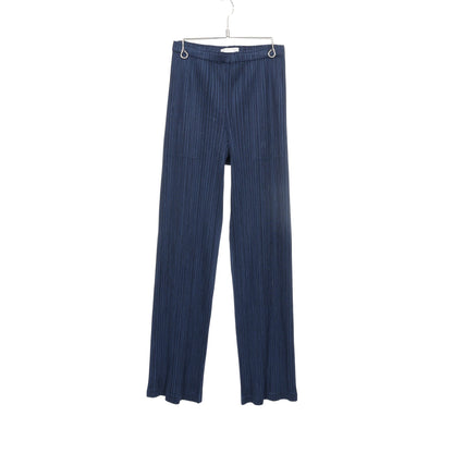 プリーツ イージーパンツ ネイビー プリーツプリーズ ボトムス PLEATS PLEASE
