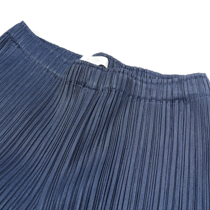 プリーツ イージーパンツ ネイビー プリーツプリーズ ボトムス PLEATS PLEASE
