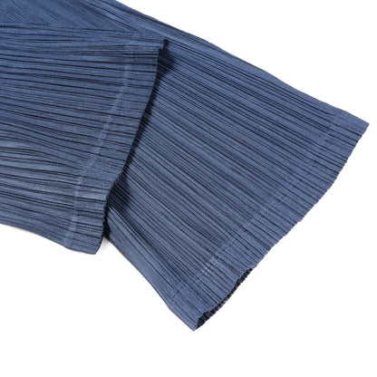 プリーツ イージーパンツ ネイビー プリーツプリーズ ボトムス PLEATS PLEASE