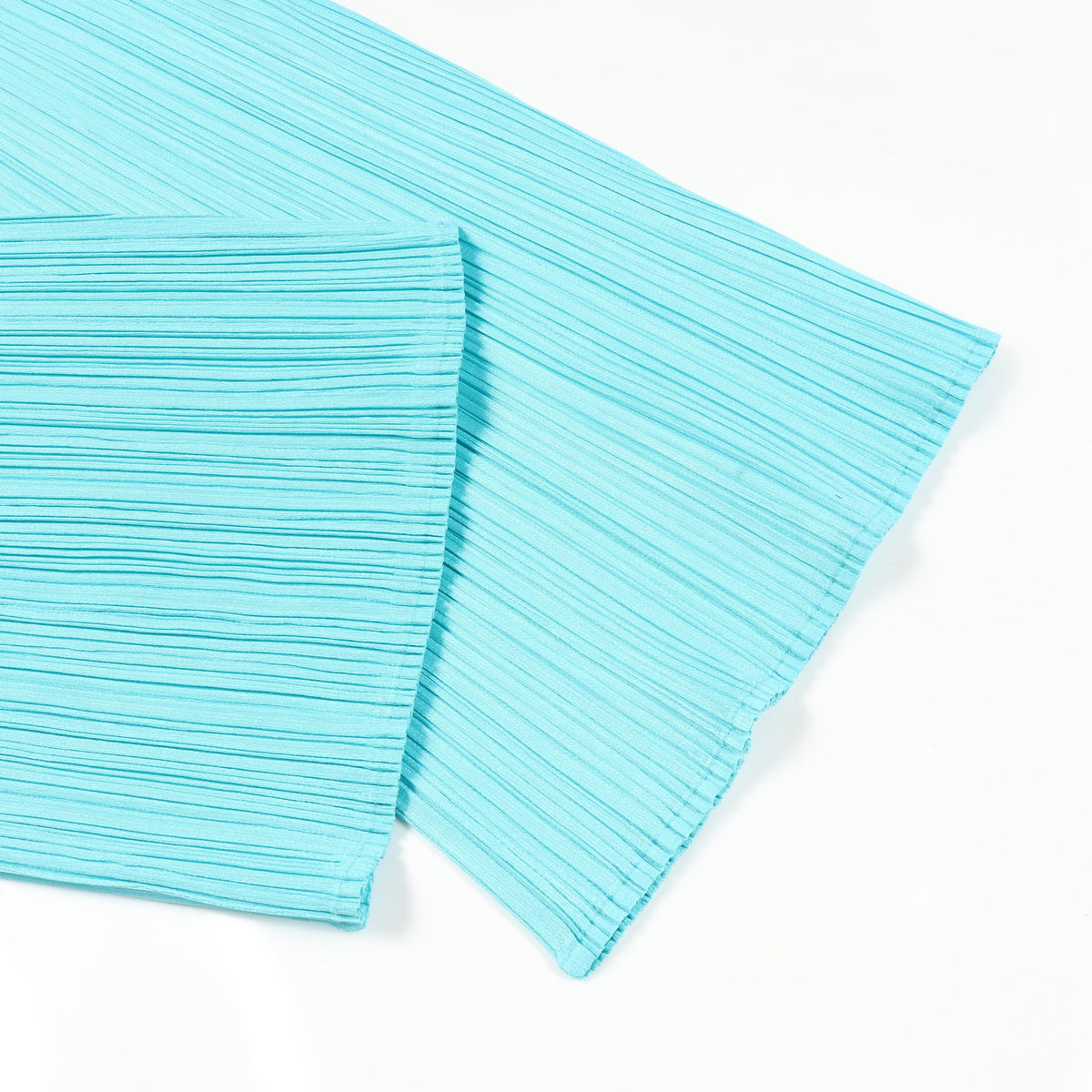 プリーツ イージーパンツ ターコイズブルー プリーツプリーズ ボトムス PLEATS PLEASE