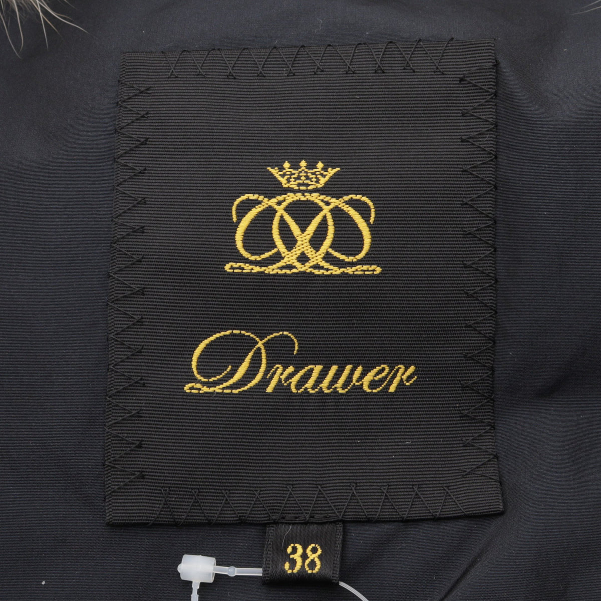 ショート ダウンジャケット シルク ブラック ドゥロワー アウター Drawer