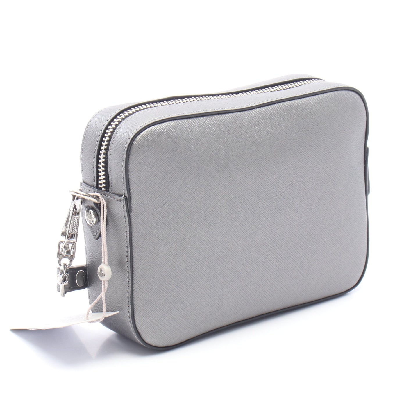 CAMERA BAG ショルダーバッグ レザー グレー ヴィヴィアンウエストウッド