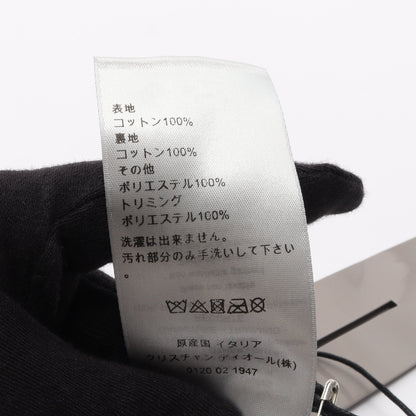 DIOR × Denim Tears ロゴ刺繍 キャップ 帽子 コットン オフホワイト ディオール