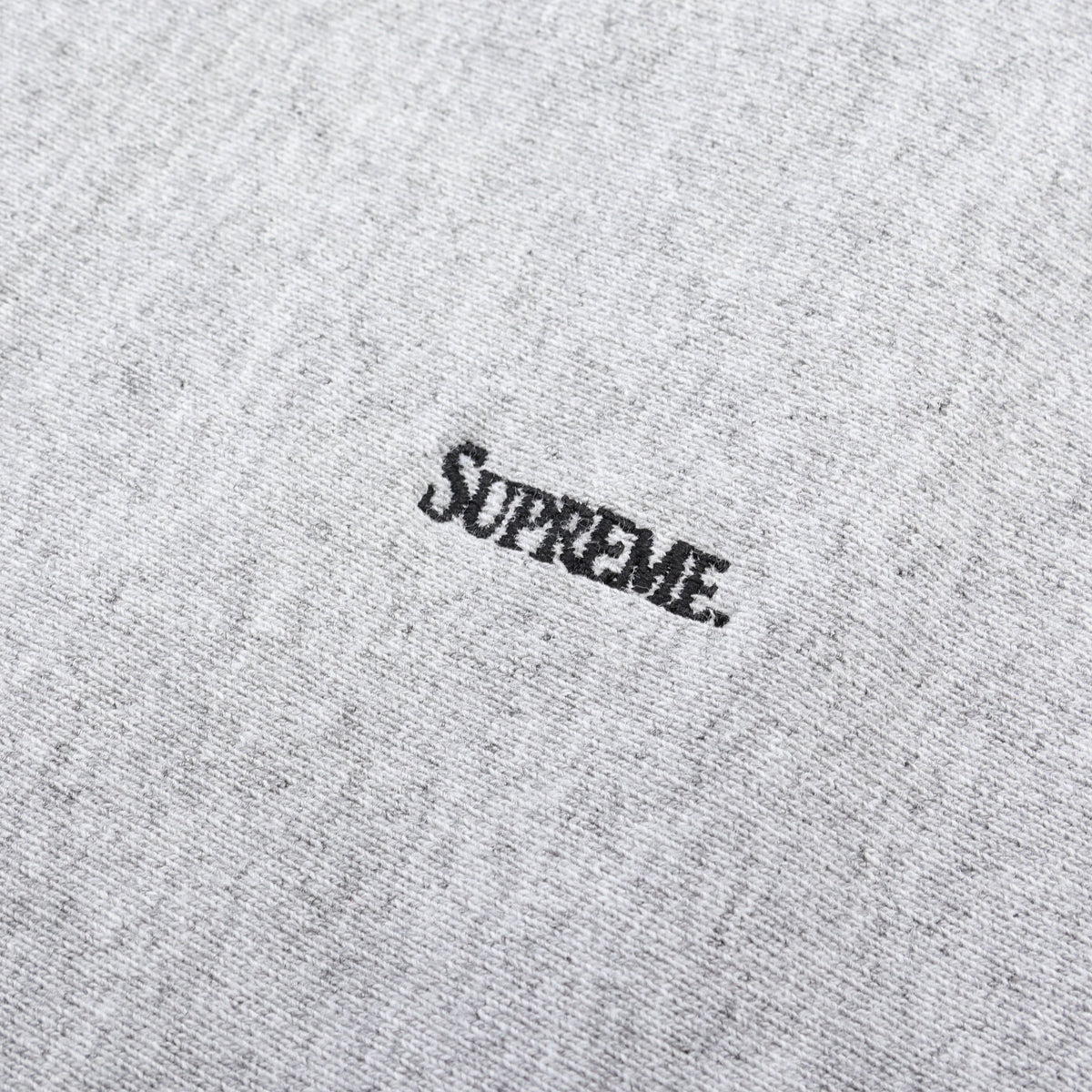 Micro Logo Hooded Sweatshirt 裏起毛 プルオーバーパーカー コットン グレー シュプリーム トップス Supreme