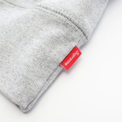 Micro Logo Hooded Sweatshirt 裏起毛 プルオーバーパーカー コットン グレー シュプリーム トップス Supreme