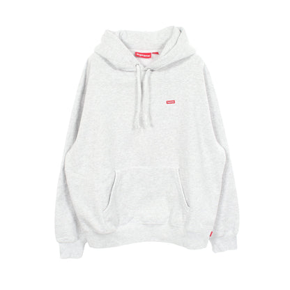 25AW Small Box Logo Hooded Sweatshirt プルオーバーパーカー コットン ライトグレー シュプリーム