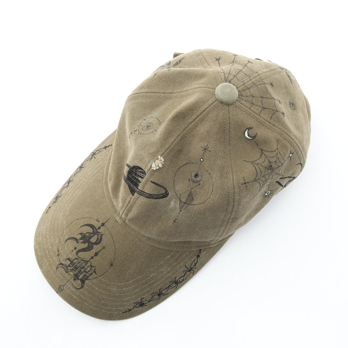 READYMADE × Dr.Woo キャップ 帽子 コットン カーキグリーン レディメイド
