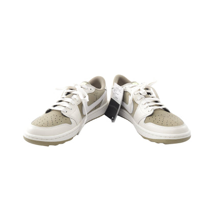 Nike × Travis Scott エアジョーダン 1 LOW G NRG スニーカー レザー ファブリック カーキグリーン オフホワイト ブラック ナイキ
