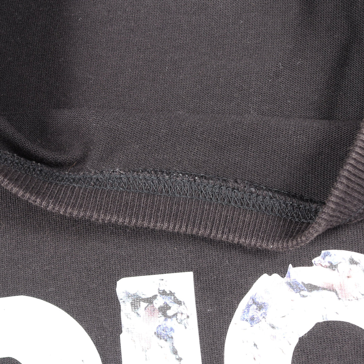 DIOR × Daniel Arsham ロゴプリント 半袖Tシャツ コットン ブラック ディオール