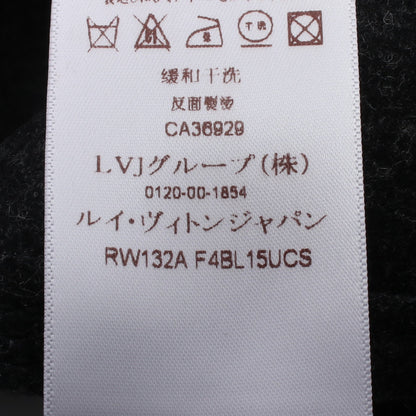 ジャカード バックリボン ジャケット ウール ブラック ダークグレー ネイビー ルイヴィトン アウター LOUIS VUITTON