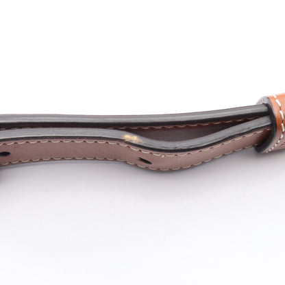 トリオンフ ミディアム バケット ショルダーバッグ PVC レザー ダークブラウン ブラウン セリーヌ