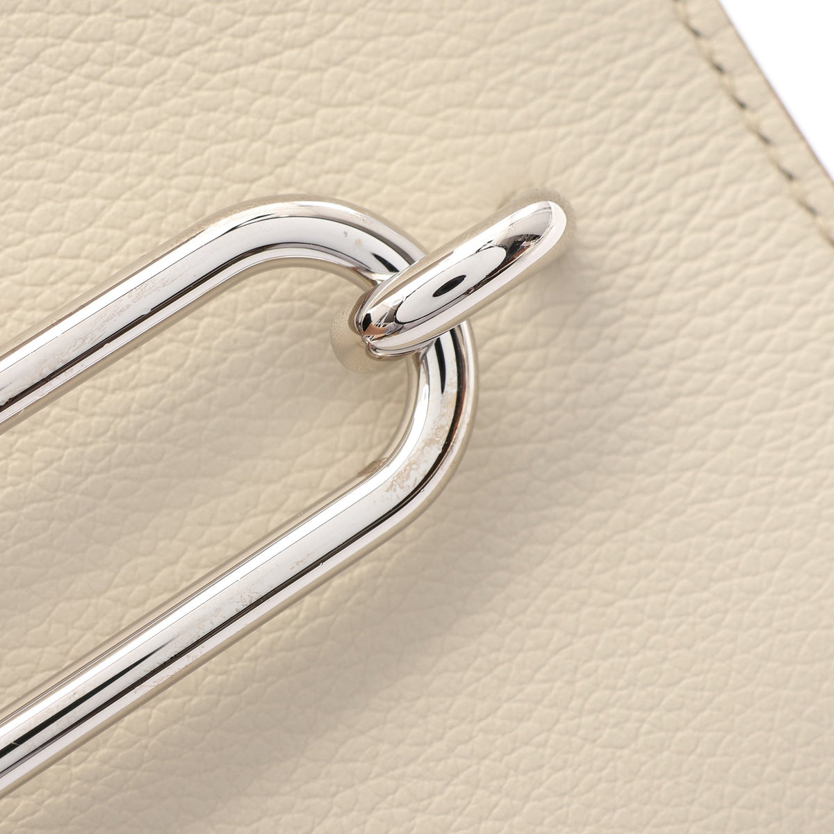 サック ロウリス ルリ ミニ ベトン ショルダーバッグ エバーカラー ライトベージュ シルバー金具 B刻印 エルメス バッグ HERMES