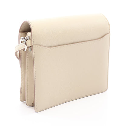 サック ロウリス ルリ ミニ ベトン ショルダーバッグ エバーカラー ライトベージュ シルバー金具 B刻印 エルメス バッグ HERMES