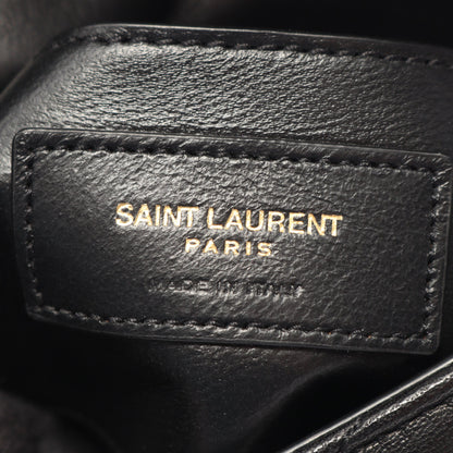 YSLロゴ チェーンショルダーバッグ レザー ブラック サンローランパリ