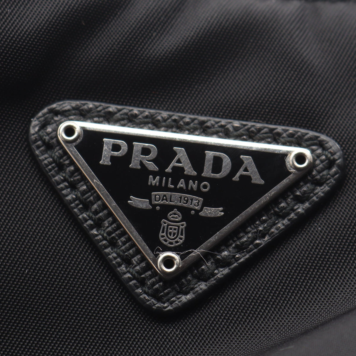 Re-Edition 2005 2WAY チェーンショルダーバッグ ナイロン ブラック プラダ