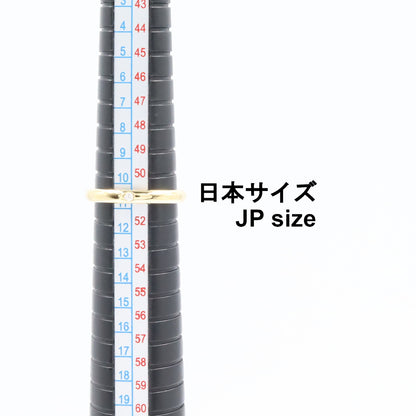 スタッキングバンド 1PD リング リング 指輪 K18YG ダイヤモンド イエローゴールド クリア ティファニー