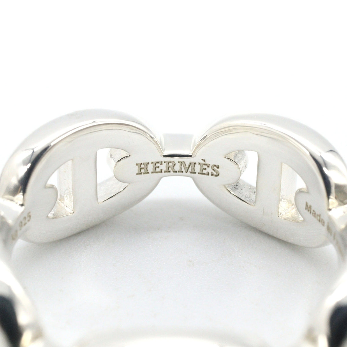 シェーヌダンクル PM リング リング 指輪 SV925 シルバー エルメス アクセサリー HERMES
