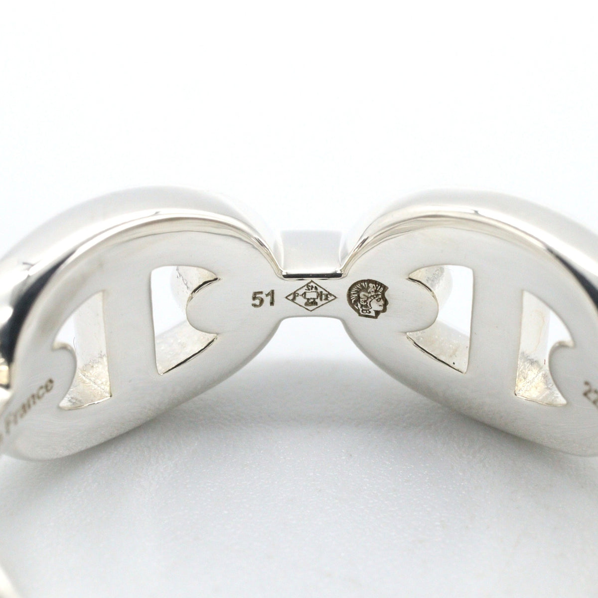 シェーヌダンクル PM リング リング 指輪 SV925 シルバー エルメス アクセサリー HERMES