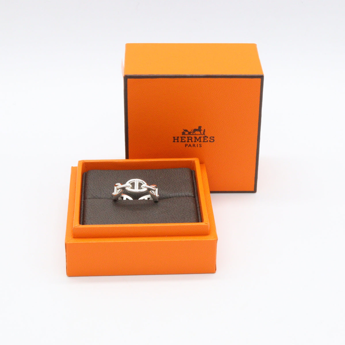 シェーヌダンクル PM リング リング 指輪 SV925 シルバー エルメス アクセサリー HERMES