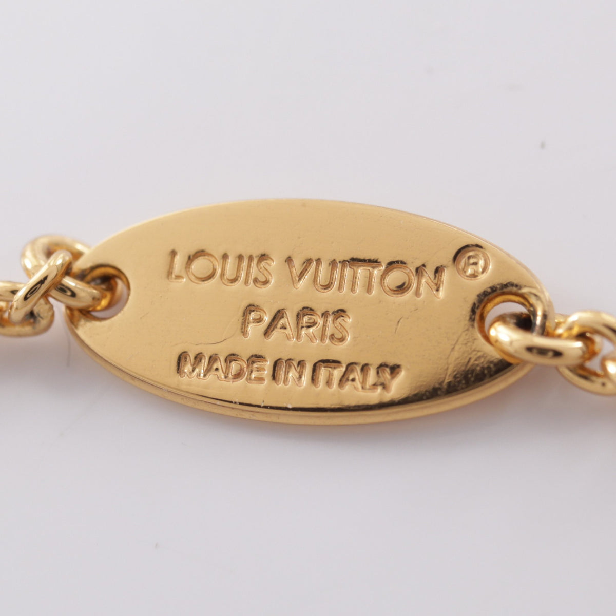 LV フローラグラム ネックレス GP フェイクパール ゴールド ホワイト ルイヴィトン アクセサリー LOUIS VUITTON