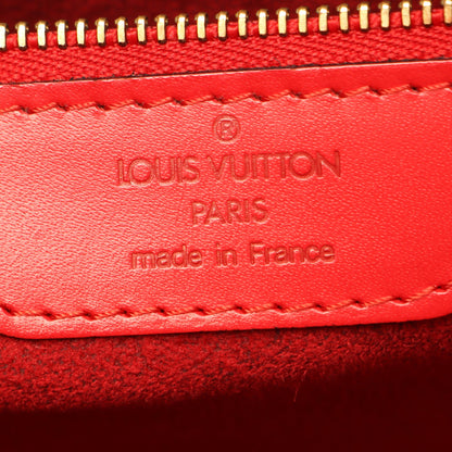 サンジャック ショッピング エピ カスティリアンレッド ショルダーバッグ レザー レッド ルイヴィトン バッグ LOUIS VUITTON